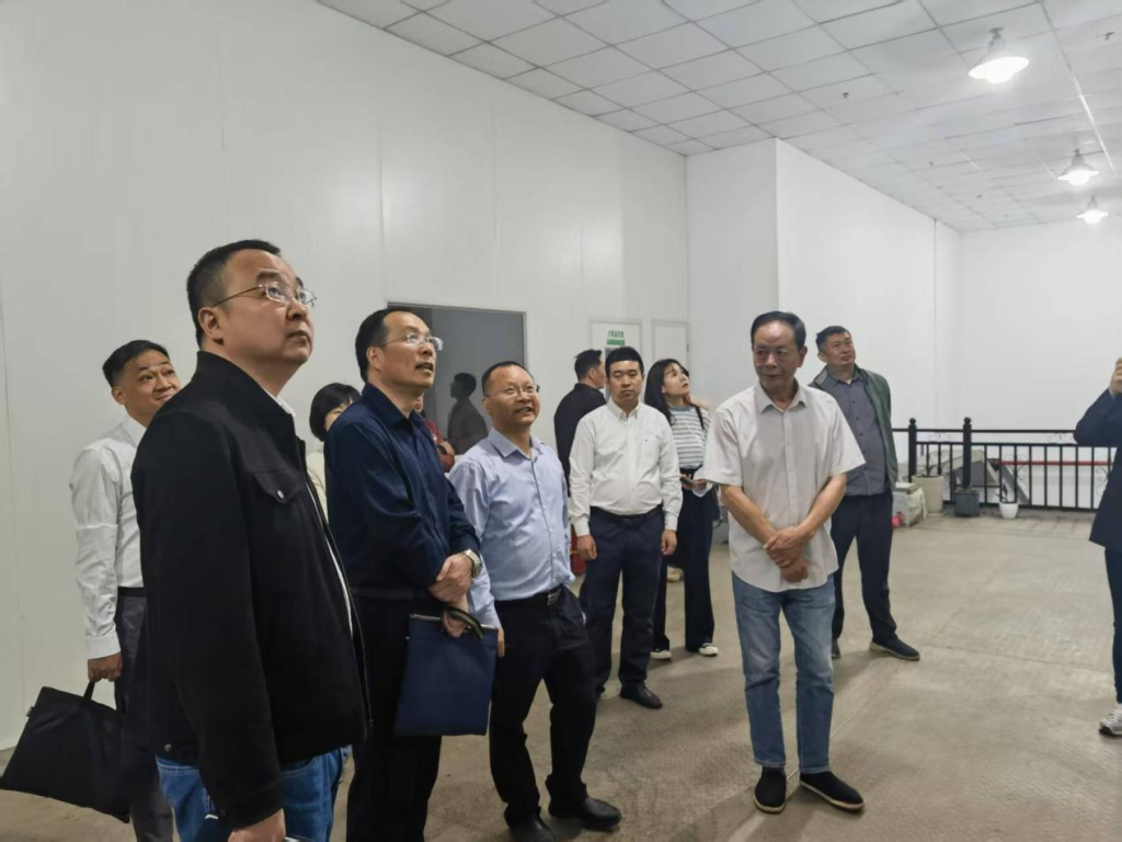 The research team of the Provincial Department of Economy and Information Technology visited our company's "Green Bioconversion and Separation Technology Pilot Platform"