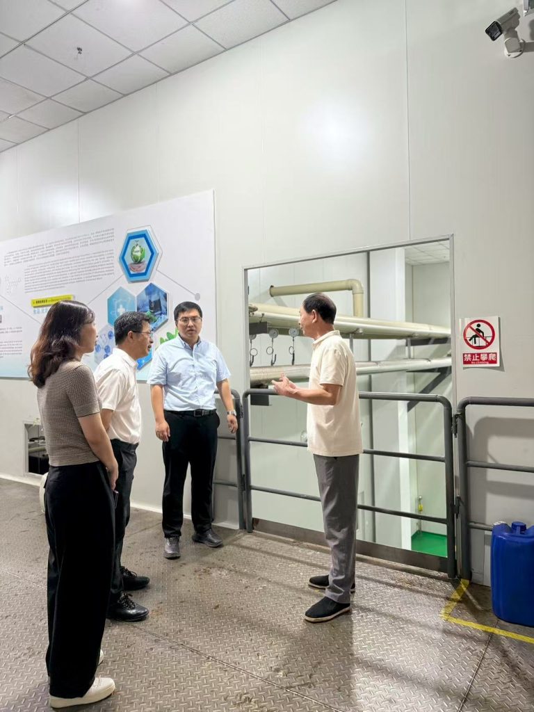 湖州市经信局党组书记、局长陆建卫专题调研我司